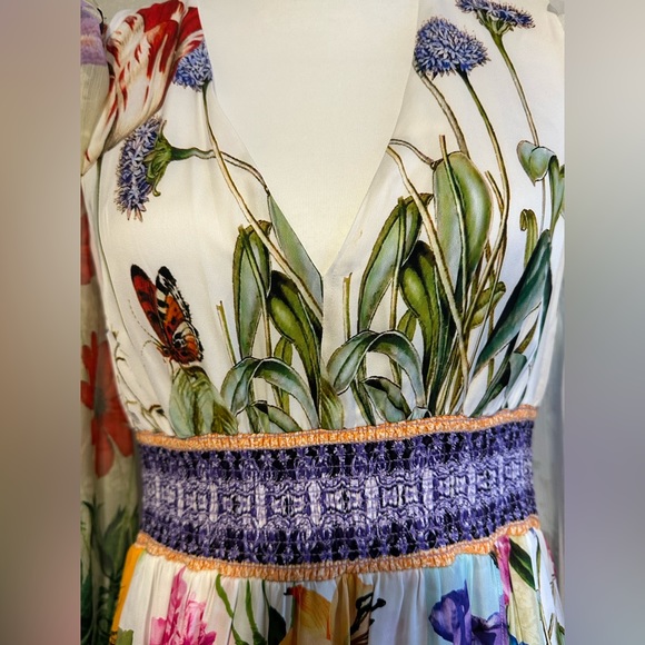 Alice + Olivia Bellami V-Neck Maxi Dress - Picture 5 of 10